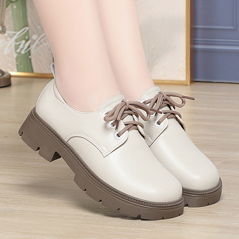 Scarpe da Donna in Pelle di Qu - Oxford Lace Up Women recensione e prezzo