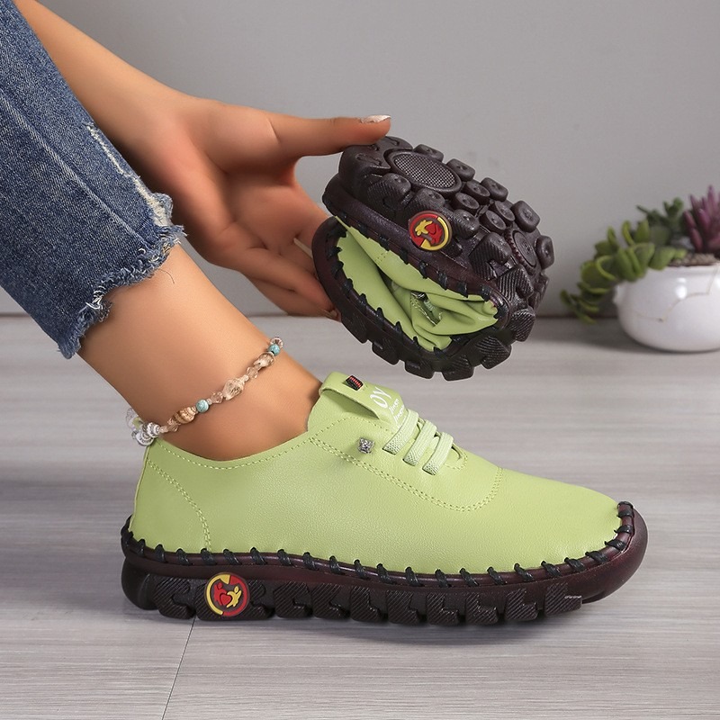 Scarpe casual da donna in pell - Oxford Lace Up Women recensione e prezzo