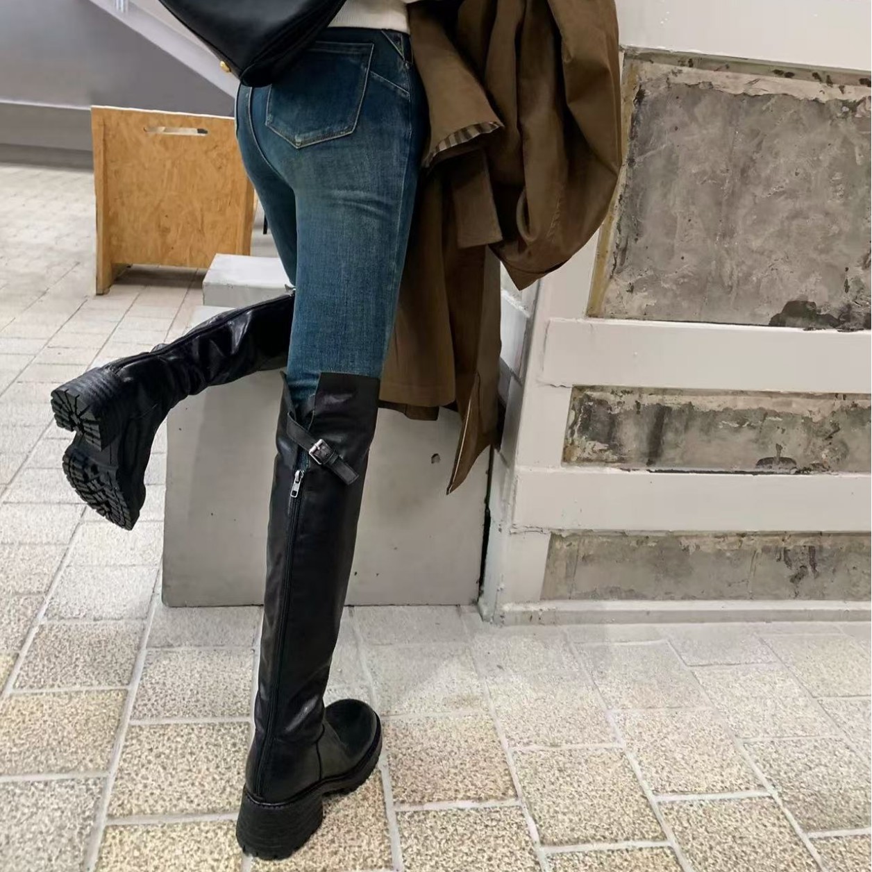 Stivali con Tacco Grosso e Alt - Sock Boot Women recensione e prezzo
