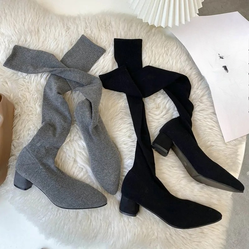 Scarpe con calzino alto al gin - Sock Boot Women recensione e prezzo
