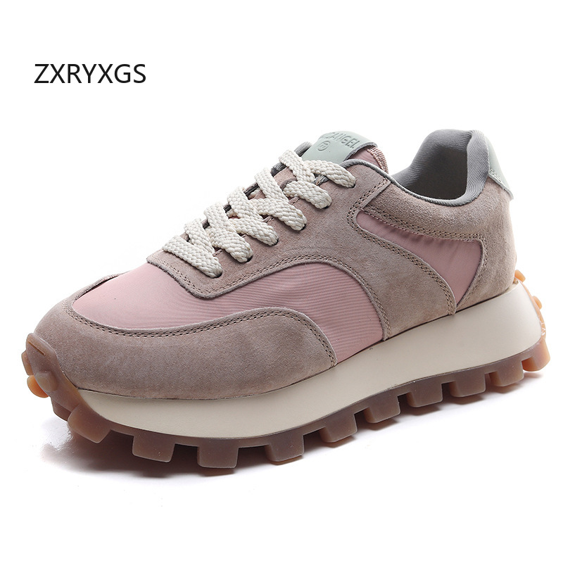 ZXRYXGS 2025 Pelle scamosciata - Oxford Lace Up Women recensione e prezzo