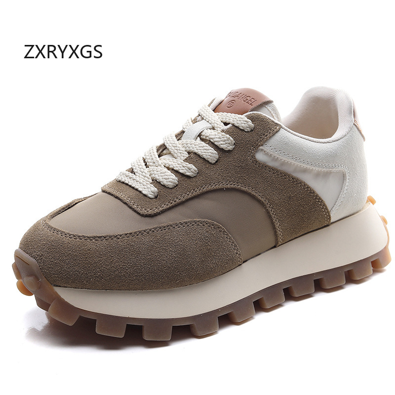 ZXRYXGS 2025 Pelle scamosciata - Oxford Lace Up Women recensione e prezzo