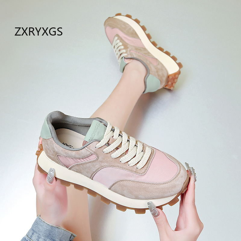 ZXRYXGS 2025 Pelle scamosciata - Oxford Lace Up Women recensione e prezzo